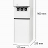 Кулер для воды напольный GrandGermes PureFrost ТB,EL