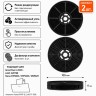 Угольный фильтр для вытяжки комплект Тип 17